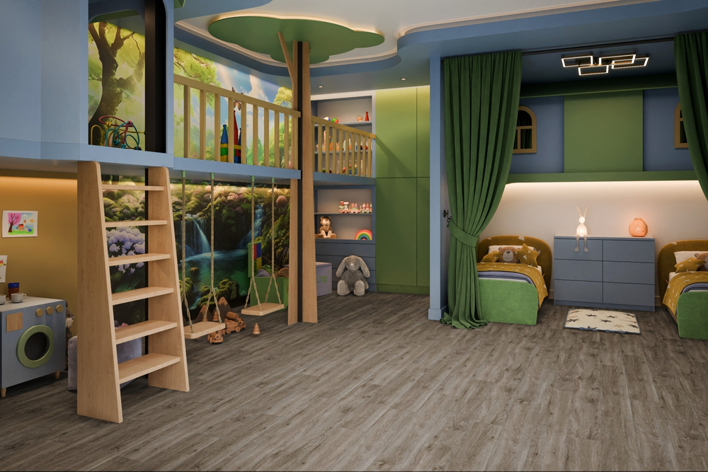 Кварц-винил SPC Damy Floor Family SPC 0,75мм 4,2 мм ДУБ ГОРНЫЙ 2.635 м2
