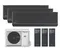 Мульти сплит-система Panasonic 3 x CS-XZ20ZKEW-H / CU-3Z52TBE