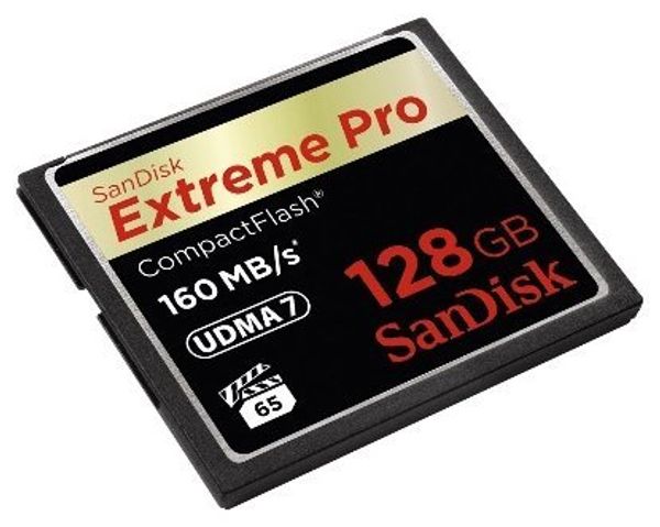 Карта памяти SanDisk Extreme Pro CompactFlash 160MB/s 128GB SDCFXPS-128G