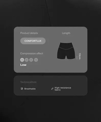 Высокие шорты Comfortlux, 10 см - OYSHO