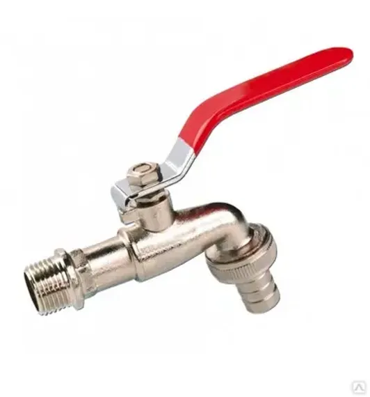 Кран шаровый сливной Lavita Н 1/2" рычаг 40108