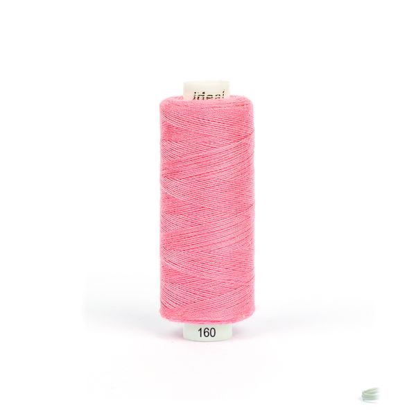 Нитки швейные бытовые Ideal 40/2, 366 м / 10 кат., 160 розовый