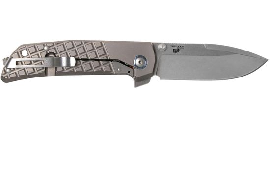 Нож складной MKM MAXIMO сталь M390, рукоять карбон / титан MM-CT