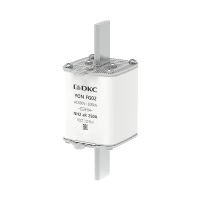 Предохранитель YON ножевого типа FG2 250А 690V характеристика aR