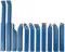 Набор токарных резцов Optimum HM 10 мм (11 шт.)