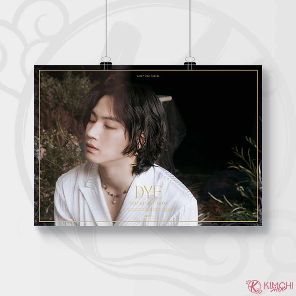 Постер А4 - GOT7 - DYE: Not by the moon
