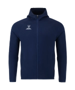 Худи на молнии ESSENTIAL Athlete Hooded FZ Jacket, темно-синий