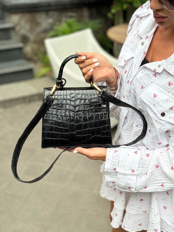 Женская сумка из крокодила Hermes Kelly BG-506