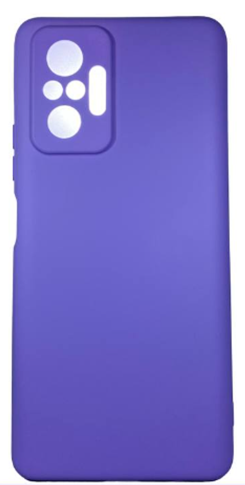 Накладка для Xiaomi Redmi Note 10 Pro/Pro Max Silicone cover лаванда