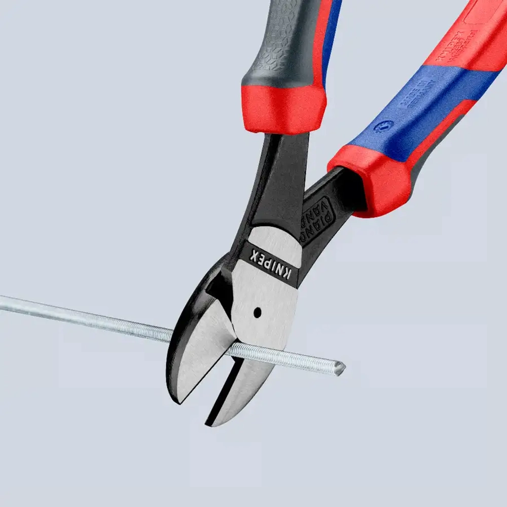 Кусачки боковые особой мощности черненые 200 мм Knipex 74 02 200