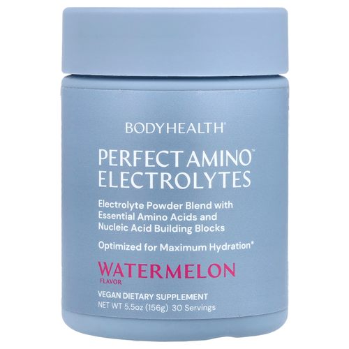 BodyHealth, Perfect Amino ™, электролиты, арбуз, 156 г (5,5 унции)