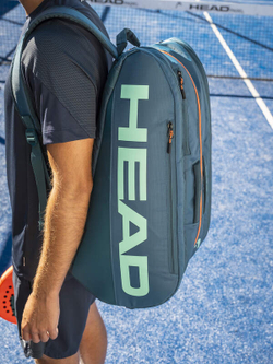 Сумка для Падел Head Tour Padel L - green/orange