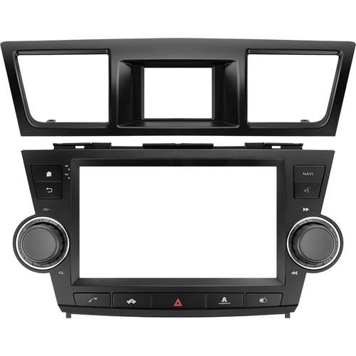 Комплект рамки с разъёмами 9"+can Toyota Highlander U40 2010-2013(крутилки кнопки)