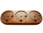 Подложка трехместная, Дуб почтенный, VINTAGE-BRASS, PE3OAK