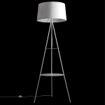 Citilux Рейнер CL806020 Торшер со столиком Белый
