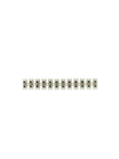 Колодка клеммная 6кв.мм 6А полиэтилен PROxima EKF plc-KK-6-6