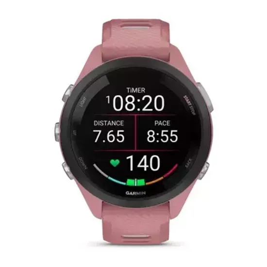 Cмарт-часы Garmin Forerunner 265S, Розово-белый 010-02810-15