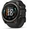 Часы Garmin Fenix 9 — 51 мм Carbon Gray DLC Titanium with Black Silicone Band (010-04763-11)