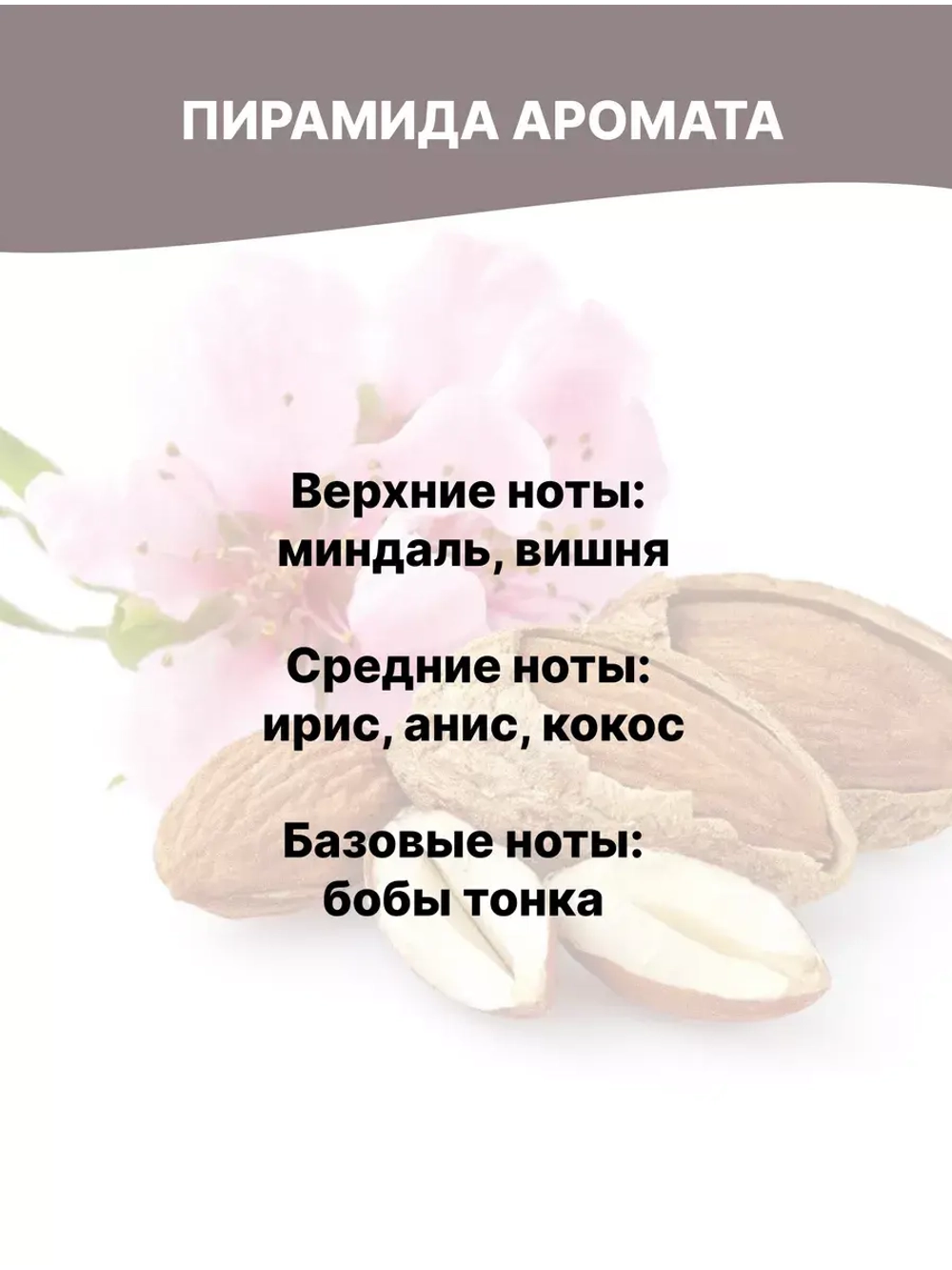 Отдушка Миндаль и цветы вишни 50 гр