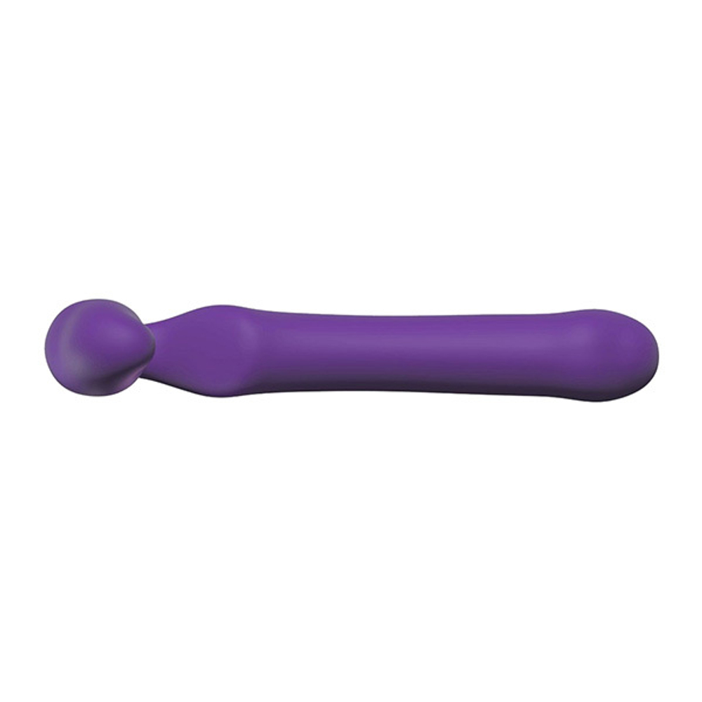 Фиолетовый безремневой страпон 17,5см Adrien Lastic Queens L