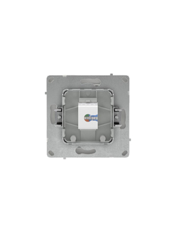 Розетка компьютерная 1-м KANT RJ45 кат.6A без шторки бел. песок DKC 7010673