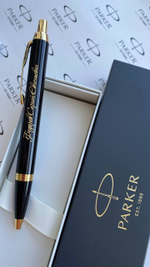 Шариковая ручка Parker IM Metal Black GT 