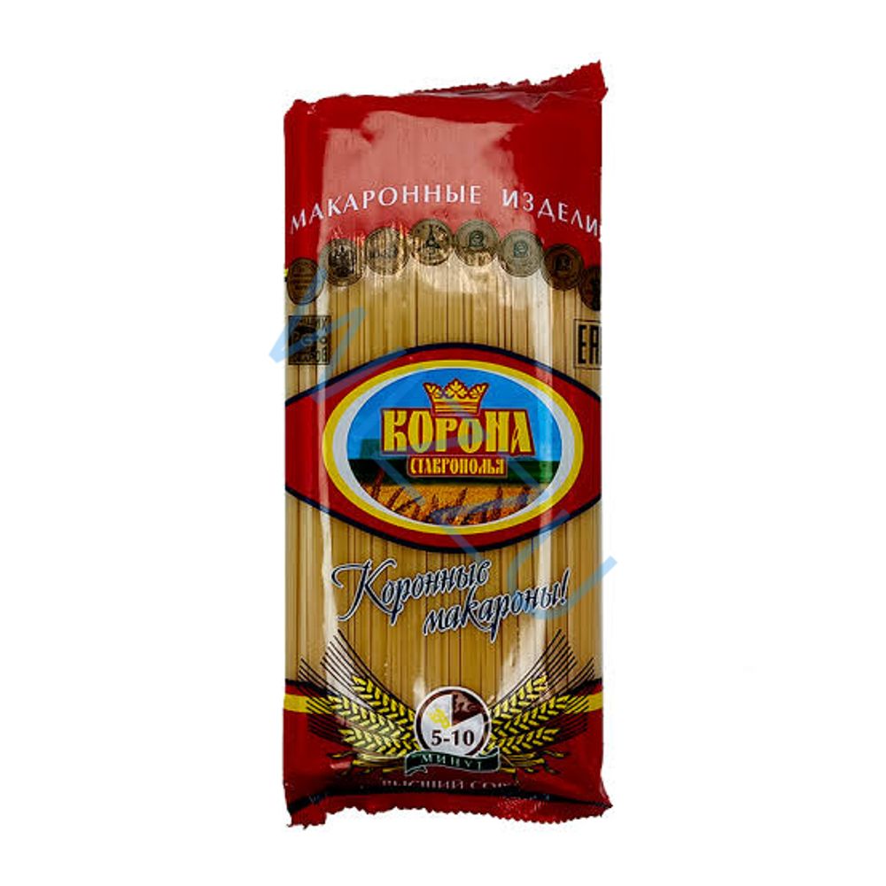 макаронные изделия "колосок" 900 гр корона ставрополья