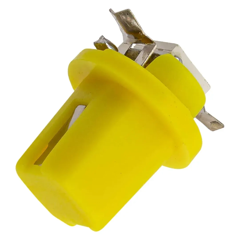 Лампочка светодиодная T8.5-5050-1SMD 12v желтая KING T8.5-5050-1SMD Y