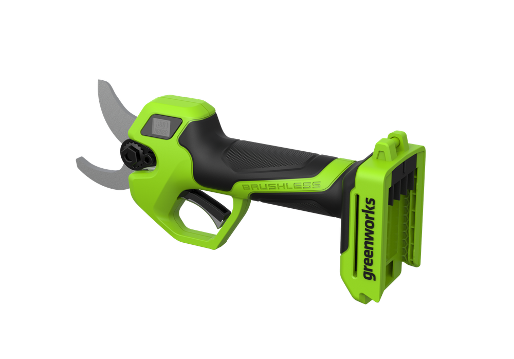Секатор аккумуляторный Greenworks PR24320, 24V, 32 мм, c 1 х АКБ 2 Ач и ЗУ (PR24320UA)