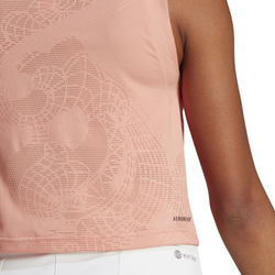 Женский топ теннисный Adidas Match Tank Pro - Розовый
