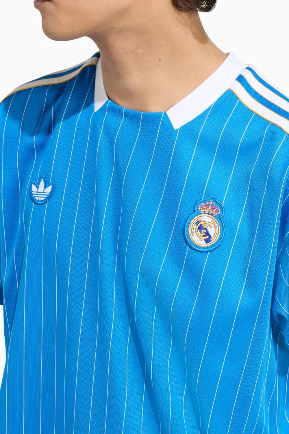 Футболка adidas Real Madrid 25/26 Terrace Icons - синий