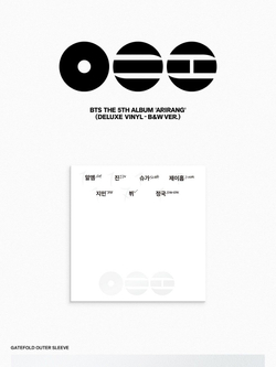Альбом BTS - ARIRANG 5th Album DELUXE VINYL RANDOM Version