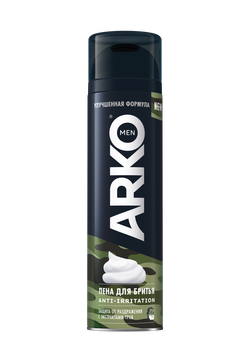 ARKO MEN Пена для бритья Anti-Irritation, 200мл, блок 24шт.. АРКО