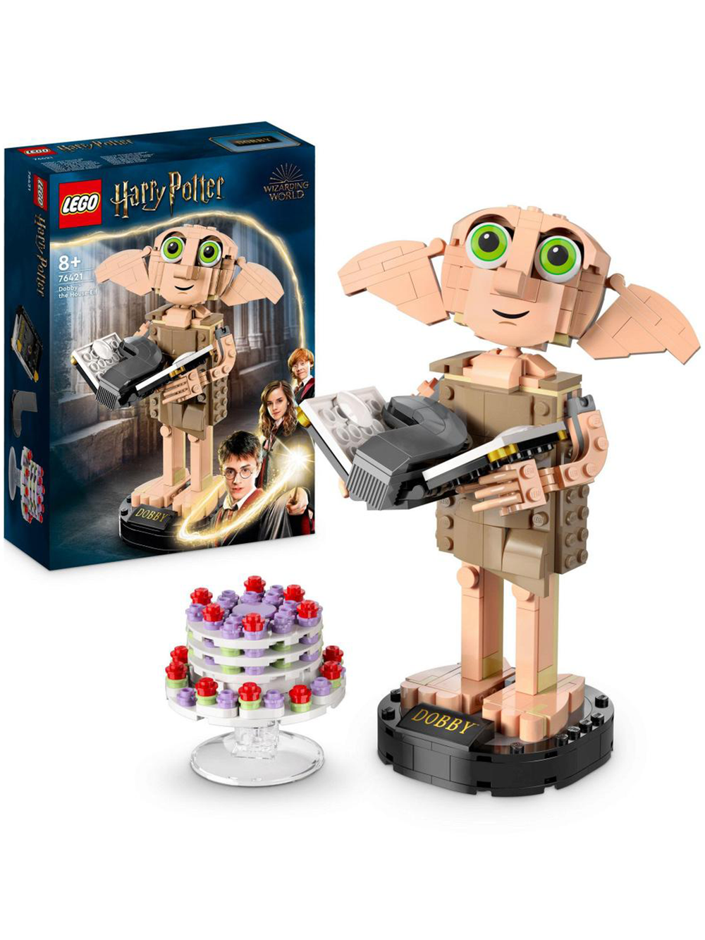 Конструктор Лего Гарри Поттер Добби — домашний эльф | LEGO Harry Potter Dobby the House-Elf - 76421, 403 деталей (8+)