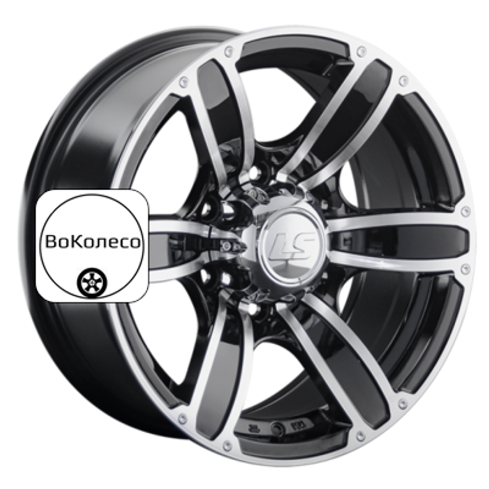 10x16/6x139,7 ET-35 D106,1 890 MBF (конус, Колпак+лого) LS