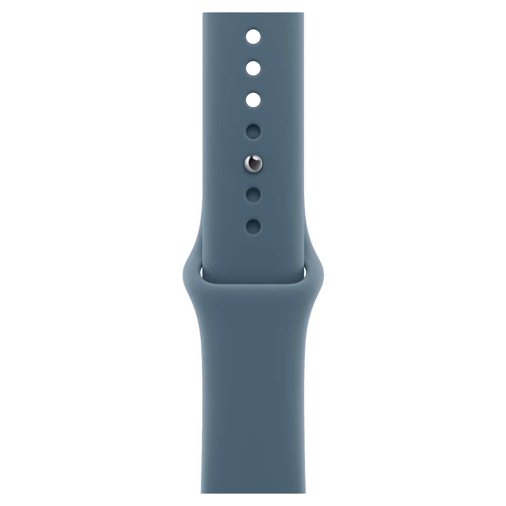 Умные часы Apple Watch Series 11 GPS, 46mm, Rose Gold Aluminium Case with Anchor Blue Sport Band, S/M
