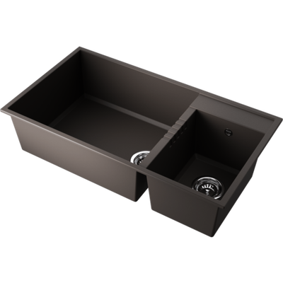 Мойка Omoikiri Tedori 85-2-U-ES Tetogranit/espresso