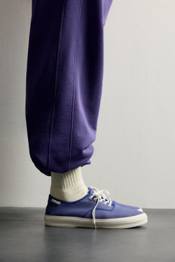 ZARA - FRUIT OF THE LOOM™ КЕДЫ ИЗ ТКАНИ, СИНИЙ