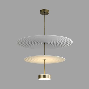 Потолочный светильник 20W 3000K 7035/20CA белый/серый L-VISION FELT Odeon Light