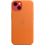 Кожаный чехол с поддержкой MagSafe Apple Leather Case для iPhone 13, Golden Brown (Золотистая охра)