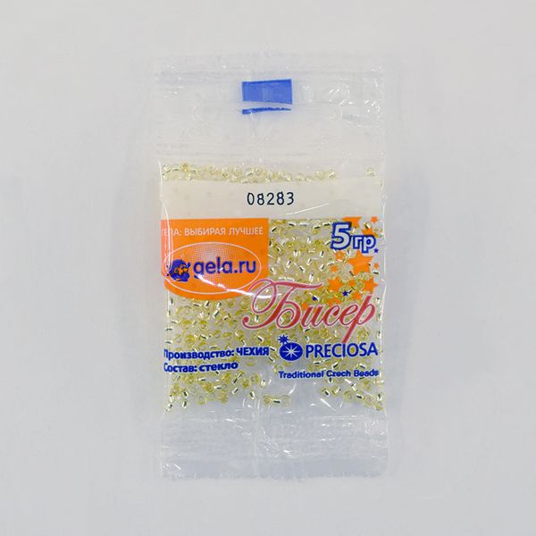 Бисер Preciosa 10/0, 50 г (10 шт по 5 г), цв.08283