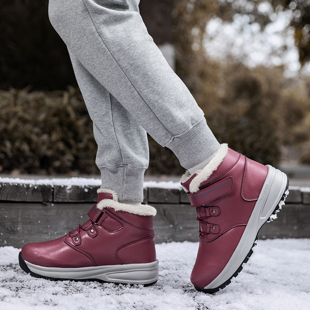 CHENGSHILUOTUO Elderly Insulated Shoes Unisex