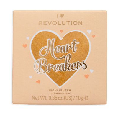 Хайлайтер Makeup REVOLUTION I Heart Makeup/Хайлайтер/Heart Breakers/Matte/Golden