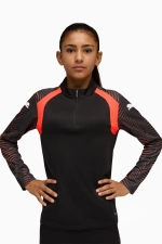 Кофта Puma individualFINAL 1/4 Zip Top Junior - черный