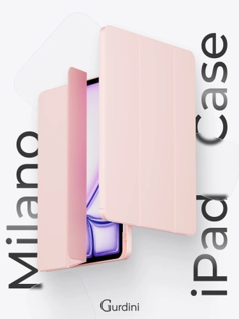Чехол книжка для iPad Air 11" / Air 4/5 (10.9") Gurdini Milano Series Pink Sand