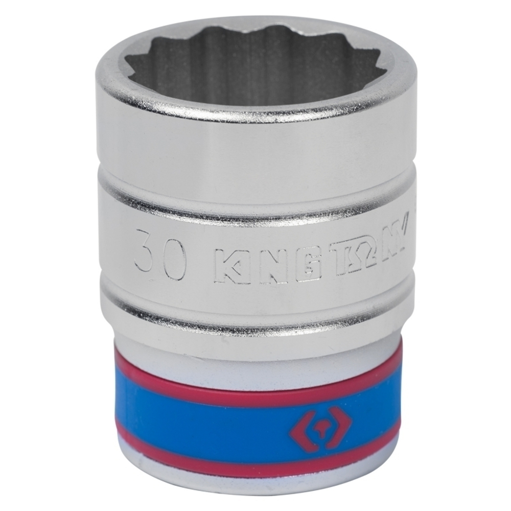 KING TONY (633030M) Головка торцевая стандартная двенадцатигранная 3/4", 30 мм