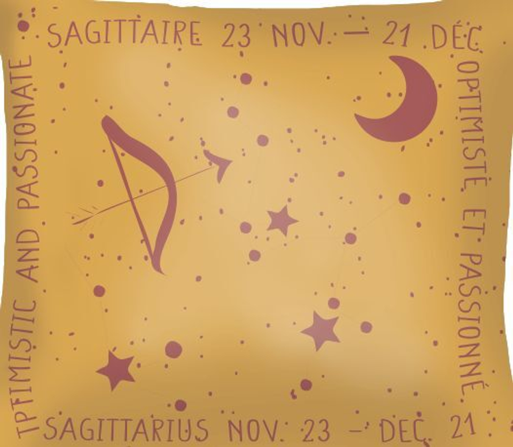 Мыло SAGITTARIUS Мыло знак зодиака Стрелец Mas du Roseau 40 мл Коричнево-красный