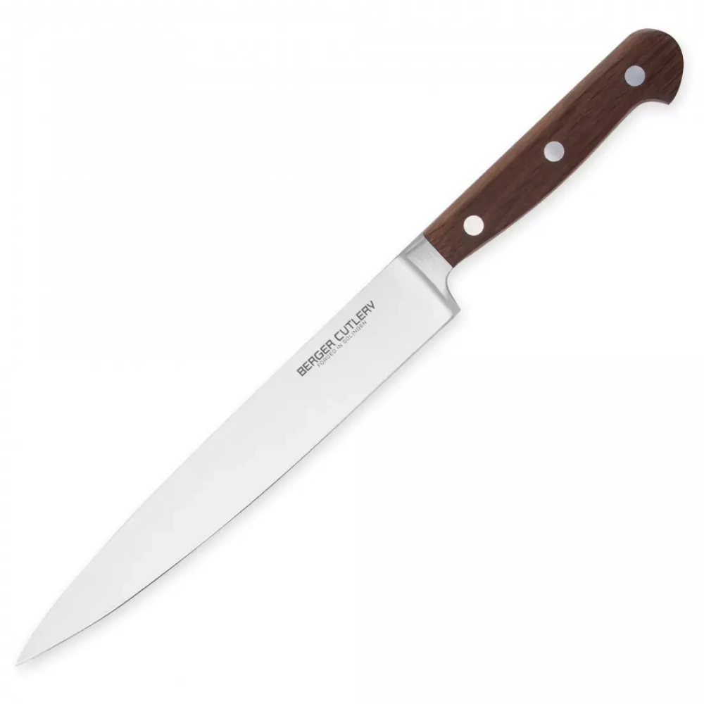 Нож для нарезки 21см Berger Cutlery Classic Smoked Oak