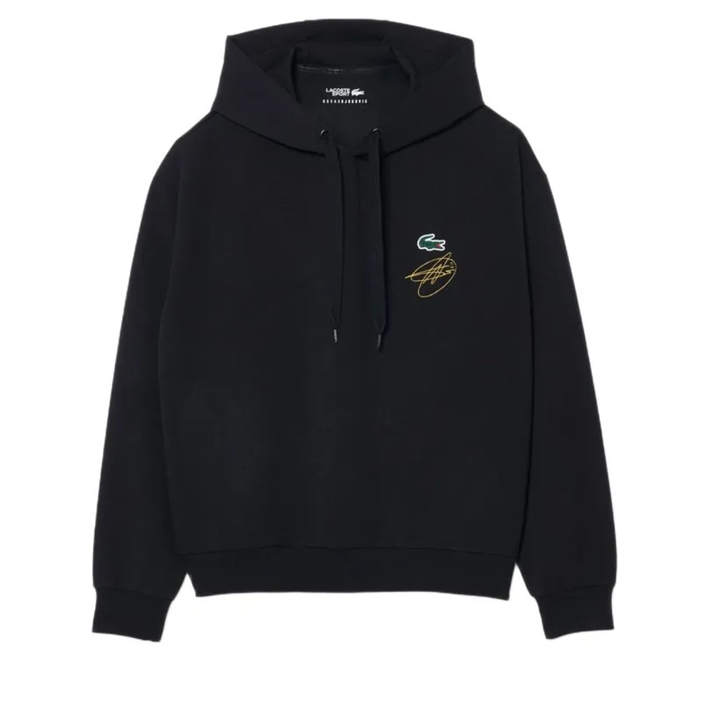 Мужская теннисная кофта Lacoste Tennis x Novak Djokovic - black
