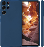 Мягкий Soft Touch чехол из силикона для SAMSUNG GALAXY S21 ULTRA с бархатной подкладкой